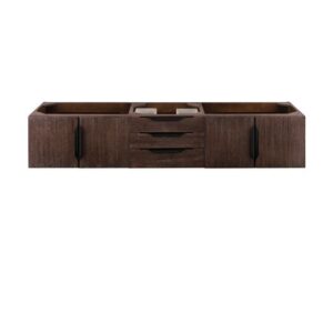 James Martin 389-V72S-CFO-MB Mercer Island 72 1/2 Inch Vanity - Coffee Oak