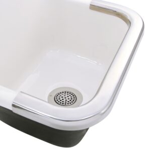 Nantucket 3CHGR 4 1/2 Inch Utility Sink Drain