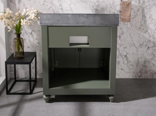 Legion Furniture WLF6022-PG 30 Inch Vanity in Pewter Green