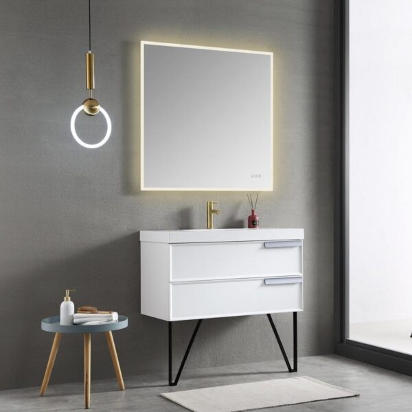 Blossom LED M2 3636 Beta 36 Inch LED Mirror with Frosted Sides