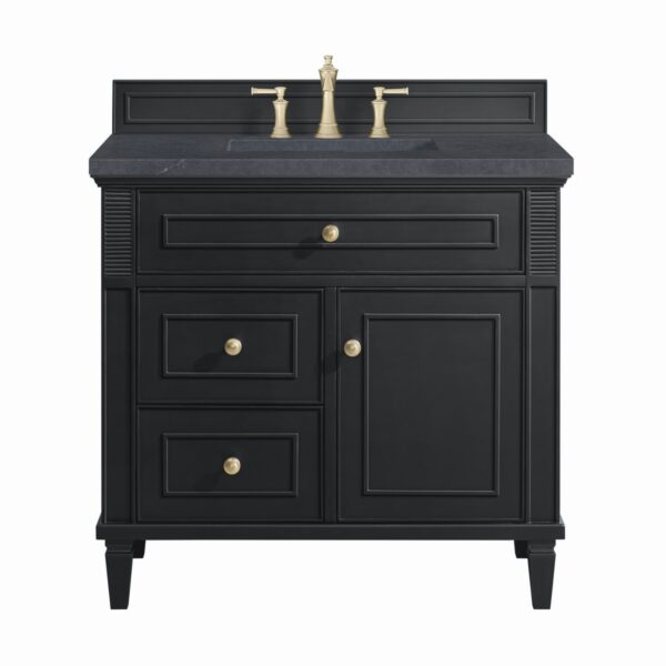 James Martin JM 424-V36 Lorelai 36 Inch Free-Standing Single Sink Bathroom Vanity with 3 CM Top