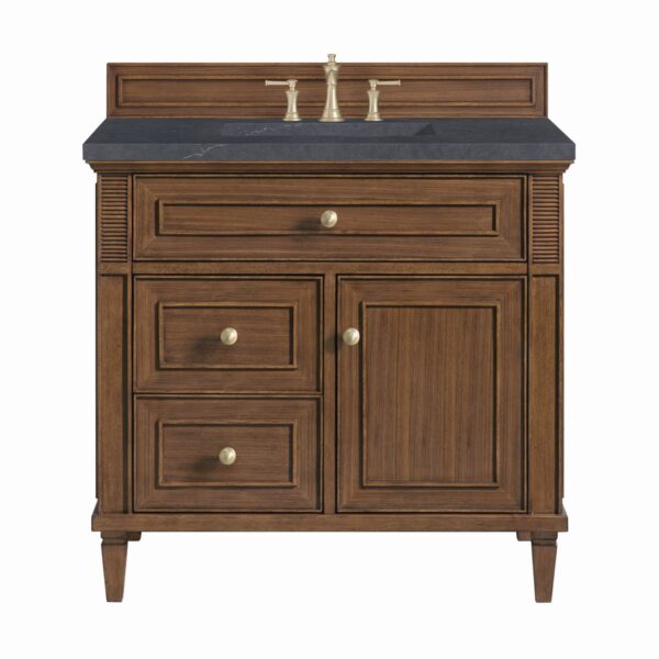 James Martin JM 424-V36 Lorelai 36 Inch Free-Standing Single Sink Bathroom Vanity with 3 CM Top