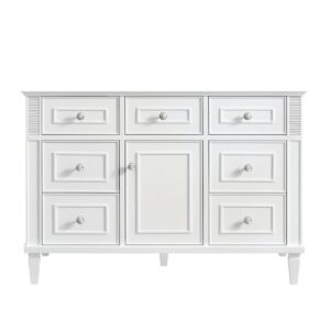 James Martin 424-V48 Lorelai 47 7/8 Inch Free-Standing Single Sink Bathroom Vanity Cabinet Only