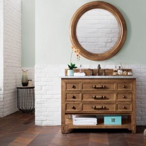 James Martin 500-V48-HON Malibu 48 Inch Single Vanity Cabinet in Honey Alder