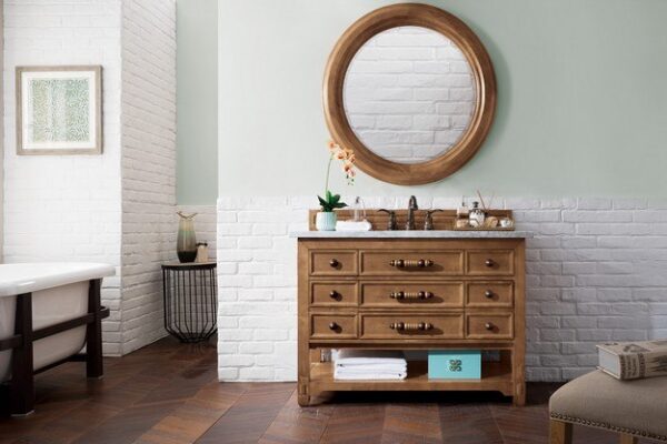 James Martin 500-V48-HON Malibu 48 Inch Single Vanity Cabinet in Honey Alder