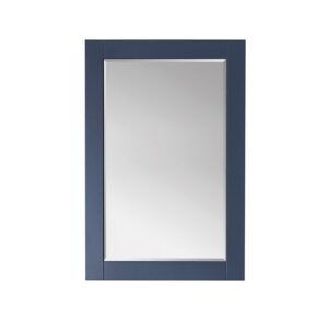 Altair 531024-MIR Ivy 24 Inch Rectangular Bathroom Wood Framed Wall Mirror