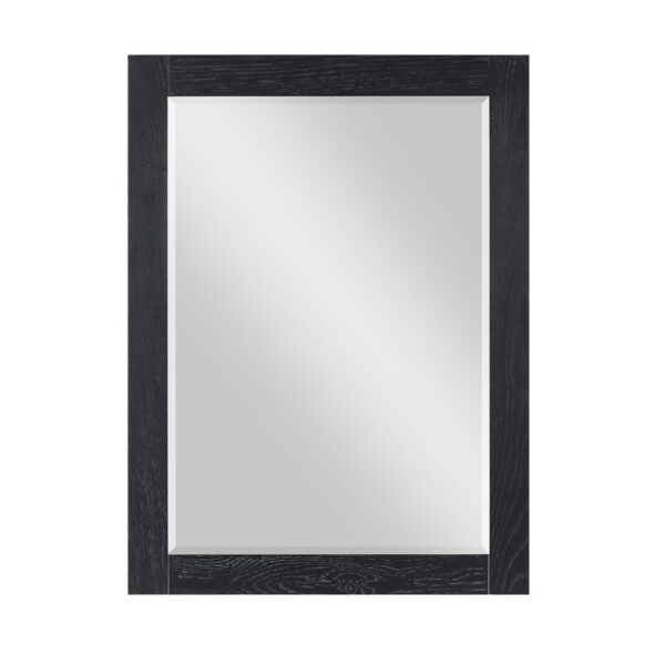 Altair 531030-MIR Ivy 27 1/4 Inch Rectangular Bathroom Wood Framed Wall Mirror