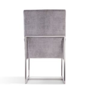 Manhattan Comfort Element Grey Dining Chairs (Set of 8)