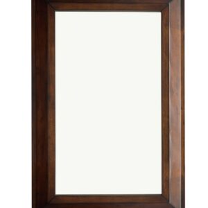 James Martin 620-M28-BNM Portland 28 Inch Rectangular Mirror in Burnished Mahogany