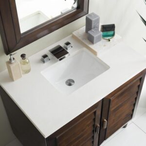 James Martin 620-V36-BNM Portland 36 Inch Single Vanity in Burnished Mahogany