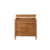 James Martin 650-V36-SBR Brittany 36 Inch Saddle Brown Single Vanity