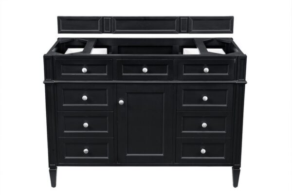 James Martin 650-V48-BKO Brittany 47 Inch Black Onyx Single Vanity