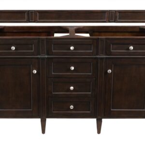 James Martin 650-V60D-BNM Brittany 59 Inch Burnished Mahogany Double Vanity