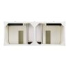 James Martin 650-V60D-BW Brittany 60 Inch Bright White Double Vanity