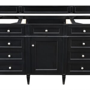 James Martin 650-V60S-BKO Brittany 59 Inch Single Vanity in Black Onyx