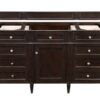 James Martin 650-V60S-BNM Brittany 59 Inch Burnished Mahogany Single Vanity