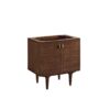 James Martin 670-V30-WLT Amberly 29 7/8 Inch Mid-Century Walnut Single Sink Vanity Cabinet Only