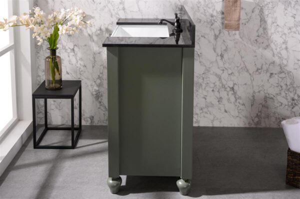 Legion Furniture WLF6022-PG 30 Inch Vanity in Pewter Green