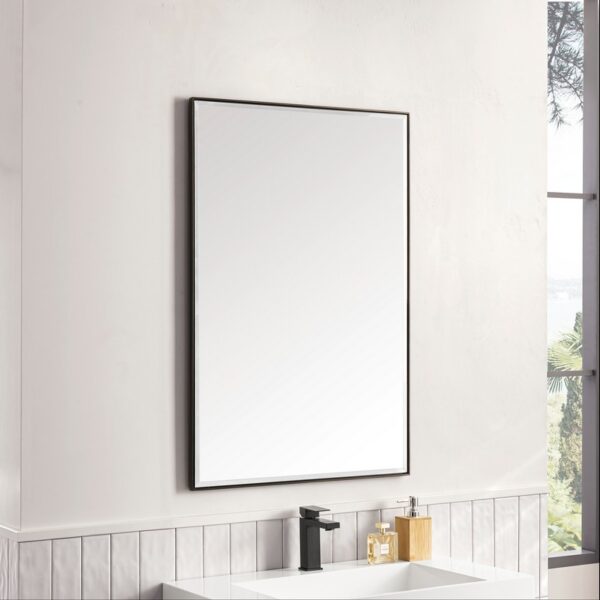 James Martin 715-M26 Rohe 26 Inch Rectangle Bathroom Mirror