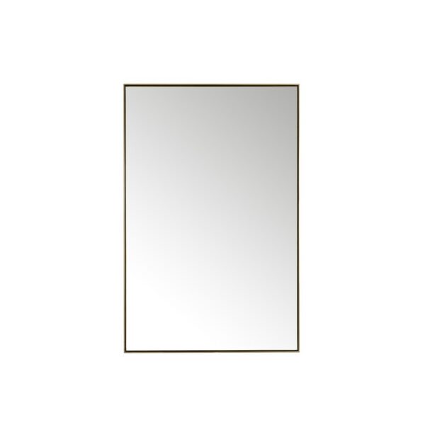 James Martin 715-M26 Rohe 26 Inch Rectangle Bathroom Mirror