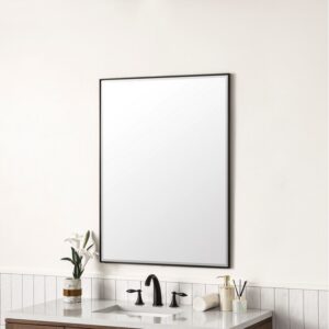 James Martin 715-M30 Rohe 30 Inch Rectangle Bathroom Mirror