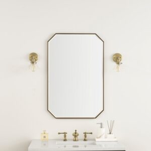 James Martin 715-MO24 Rohe 24 Inch Rectangle Bathroom Mirror