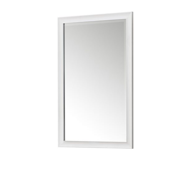 James Martin 735-M26 Glenbrooke 26 Inch Rectangle Poplar Solid Bathroom Mirror