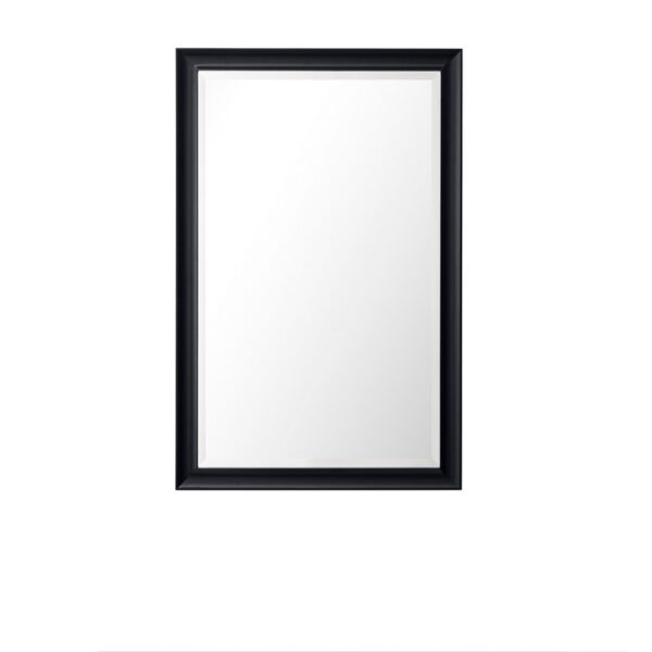 James Martin 735-M26 Glenbrooke 26 Inch Rectangle Poplar Solid Bathroom Mirror