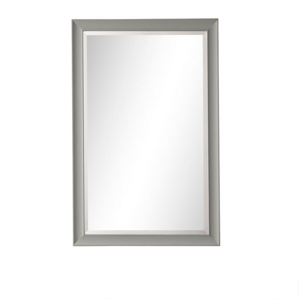 James Martin 735-M26 Glenbrooke 26 Inch Rectangle Poplar Solid Bathroom Mirror