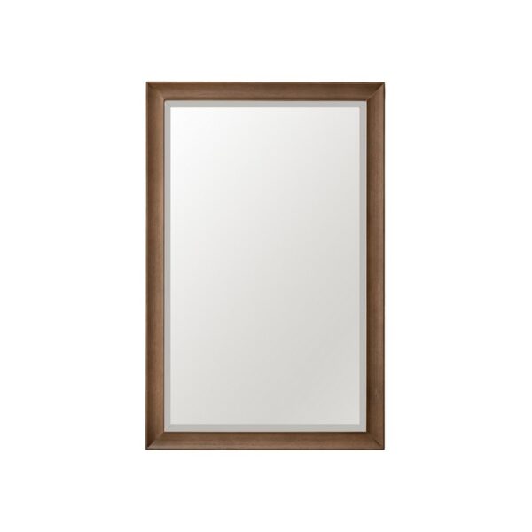 James Martin 735-M26 Glenbrooke 26 Inch Rectangle Poplar Solid Bathroom Mirror