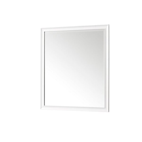 James Martin 735-M36 Glenbrooke 36 Inch Rectangle Poplar Solid Bathroom Mirror