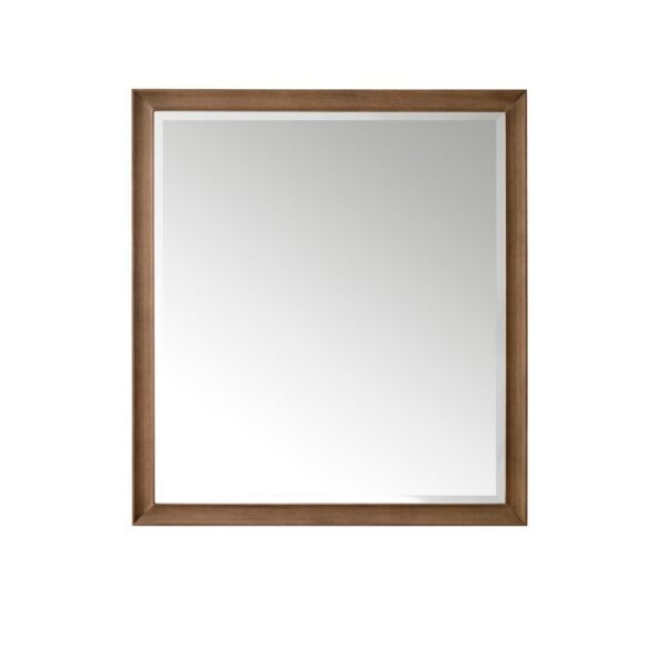 James Martin 735-M36 Glenbrooke 36 Inch Rectangle Poplar Solid Bathroom Mirror