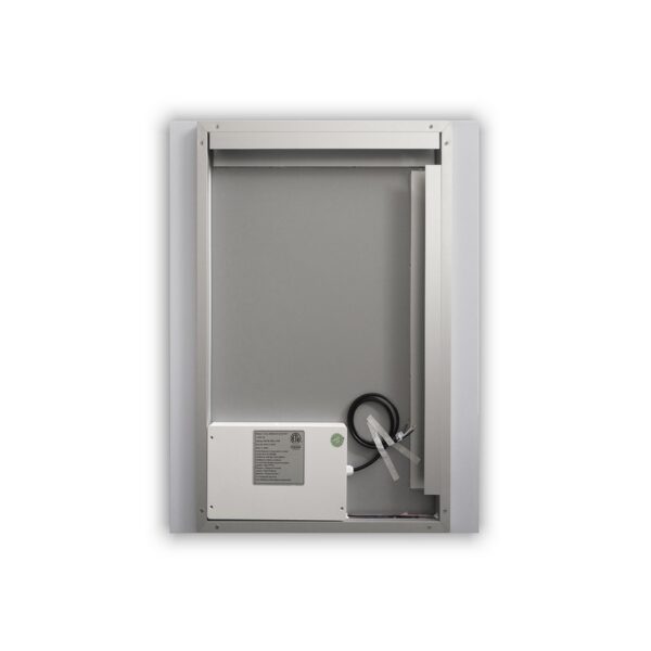 Altair 741024-LED-AC Cosenza 24 Inch Rectangle Frameless Modern LED Bathroom Vanity Mirror