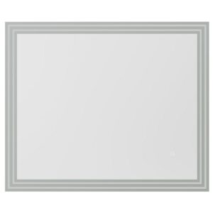 Altair 742036-LED-NF Livorno 36 Inch Rectangle Frameless Modern LED Bathroom Vanity Mirror