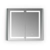 Altair 760036-LED-MC Bojano 36 Inch Rectangle Frameless Surface-Mount or Recessed LED Lighted Bathroom Medicine Cabinet