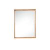 James Martin 803-M23.6-NTA Milan 23.6 Inch Rectangular Cube Mirror in Natural Ash