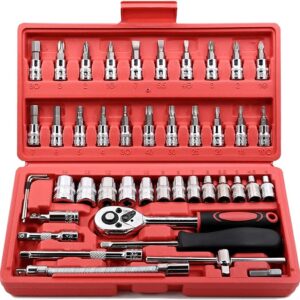 RetailHuntUSA Magnetic Screwdriver Set 66-Piece, S2- Alloy Tool Steel, Includes Slotted/Phillips/Torx Mini Precision Screwdriver (Copy)