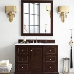 James Martin 825-V48-BNM De Soto 49 Inch Single Vanity in Burnished Mahogany