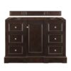 James Martin 825-V48-BNM De Soto 49 Inch Single Vanity in Burnished Mahogany