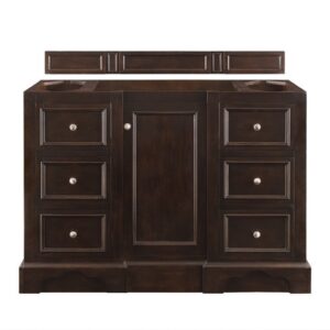 James Martin 825-V48-BNM De Soto 49 Inch Single Vanity in Burnished Mahogany