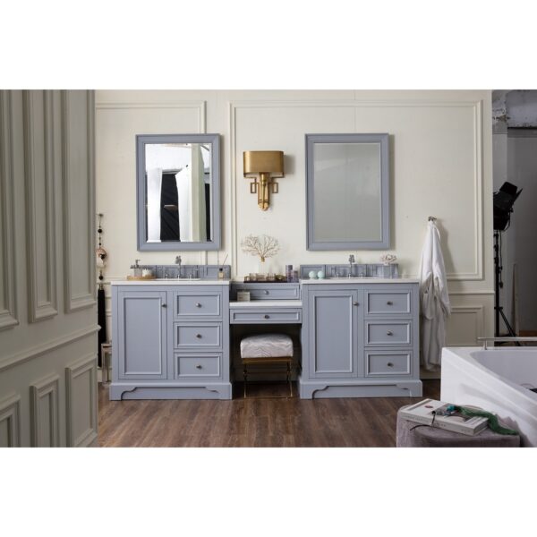 James Martin 825-V94-DU 96 1/2 Inch Free-Standing Double Sink Bathroom Vanity with 3 CM Top