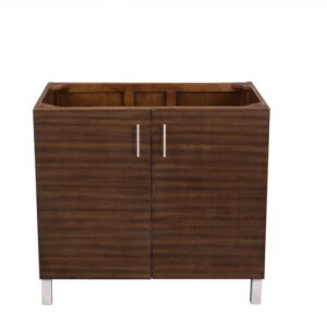 James Martin 850-V36-AWT Metropolitan 36 Inch Single Vanity in American Walnut