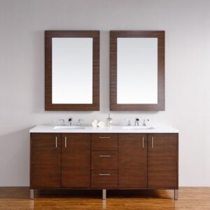 James Martin 850-V72-AWT Metropolitan 72 Inch Double Vanity in American Walnut