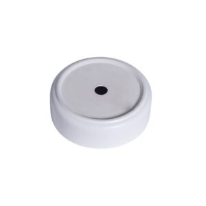 Altair 9009-BAS-WH Sabine 14 1/4 Inch Round Ceramic Vessel Bathroom Sink - White