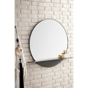 James Martin 909-M36-MDI Platform 40 Inch Mirror in Modern Iron