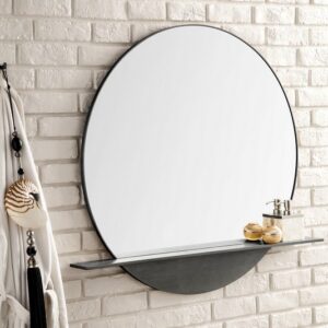 James Martin 909-M36-MDI Platform 40 Inch Mirror in Modern Iron