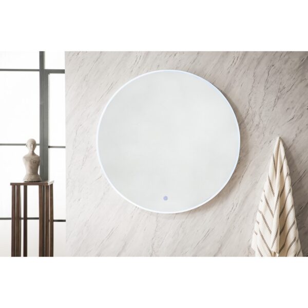 James Martin 944-M36-FRS Orlando 36 Inch Mirror in Frosted Acrylic