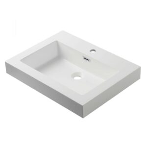 Blossom A10 2018 25 20 1/8 Inch Acrylic Top-Mount Bathroom Sink