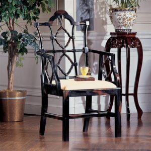 Design Toscano AF1400 24 Inch Chinese Chippendale Chair