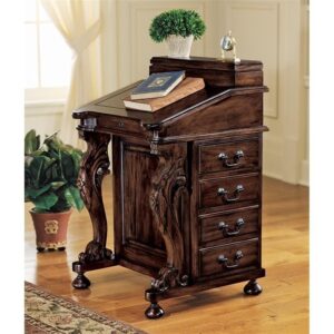 Design Toscano AF2016 21 Inch Captains Davenport Desk